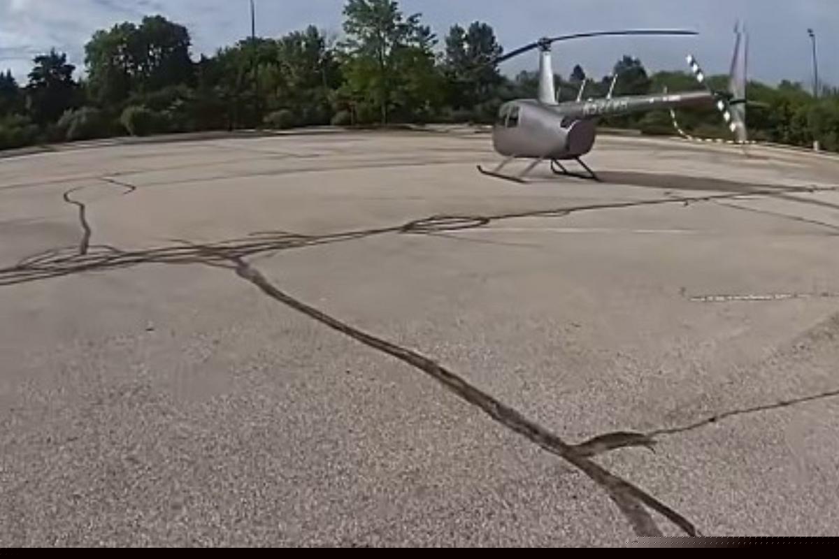Wisconsin Man Skips Traffic by Flying His Helicopter to Cabela’s