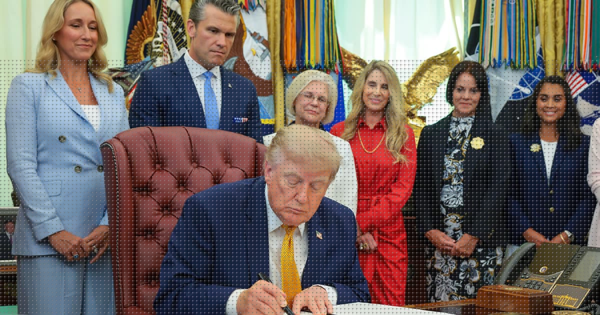 Trump signs executive order establishing Military Spouse Commission opening direct line with military families