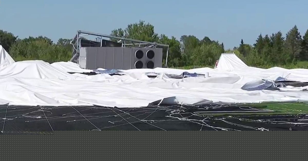 New Tinley Park sports dome collapses just before grand opening after severe storms