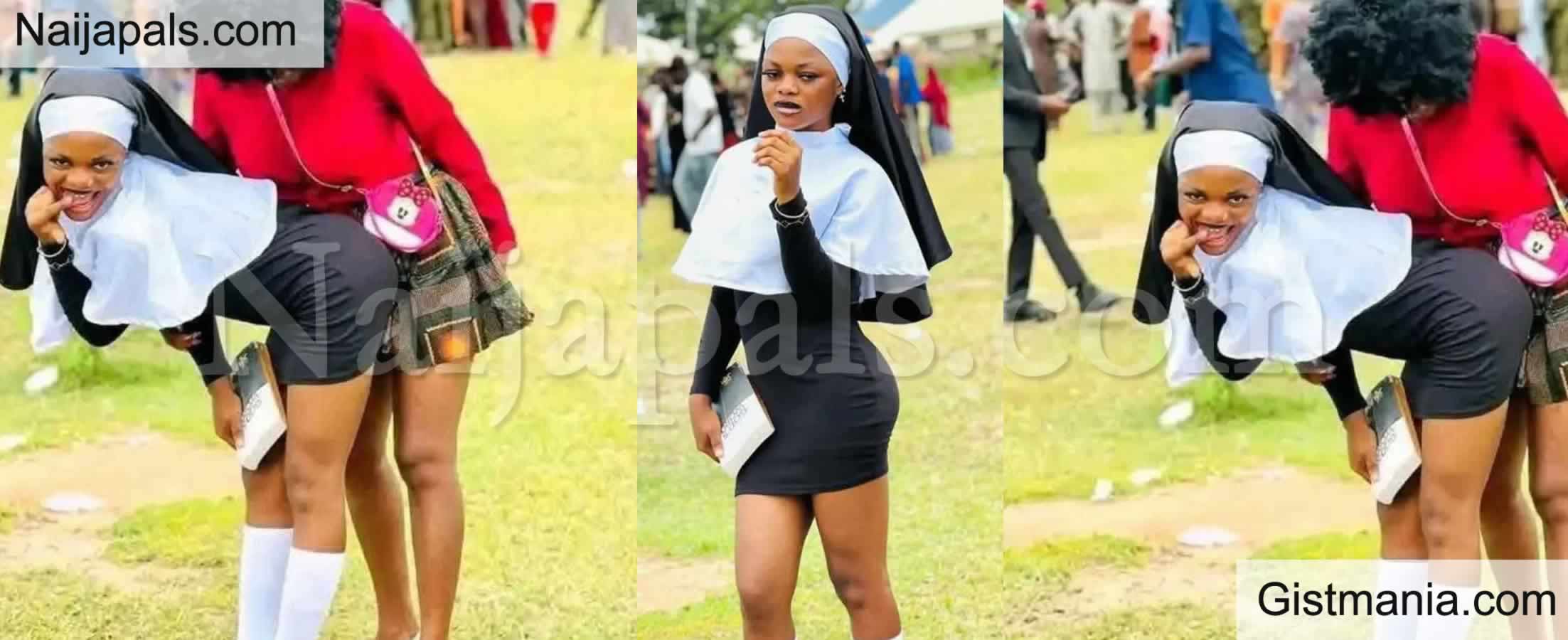 Taraba Varsity Student Tenders Public Apology After Photos Of Her Raunchy Nun Outfit Went Viral