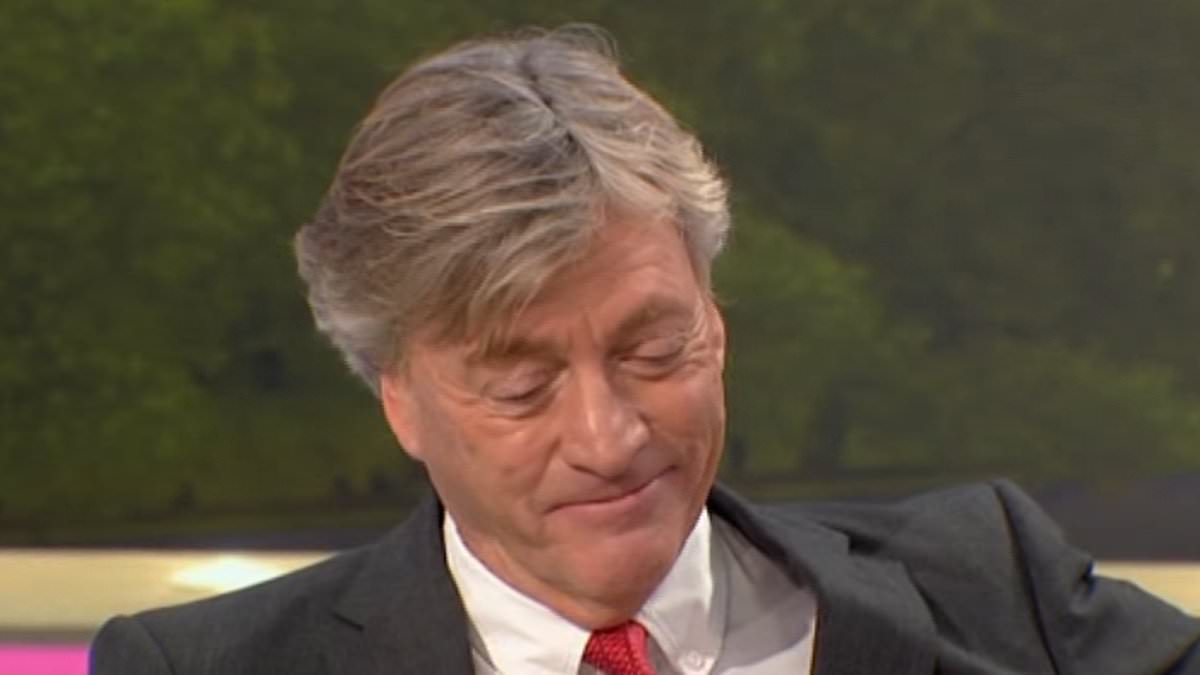 Richard Madeley fights back tears on Good Morning Britain paying tribute to 'very good friend' of 50 years who passed away - leaving guest Stephen Mangan emotional