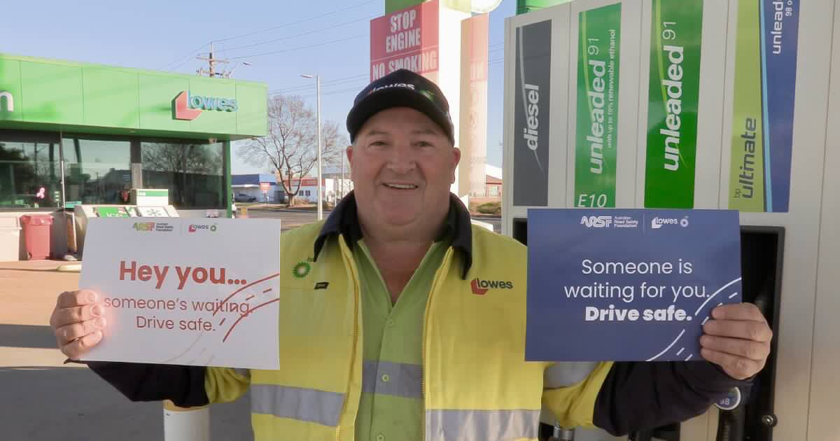 Truckies' near-miss stories fuel new regional road safety campaign