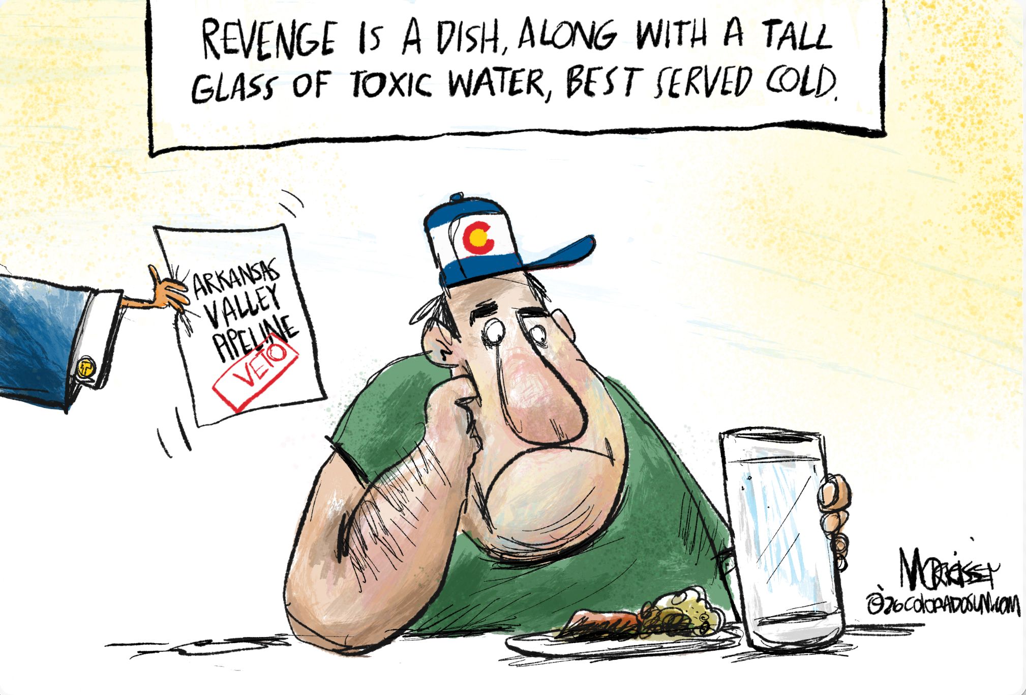 Jim Morrissey: Washing down anti-Colorado vengeance