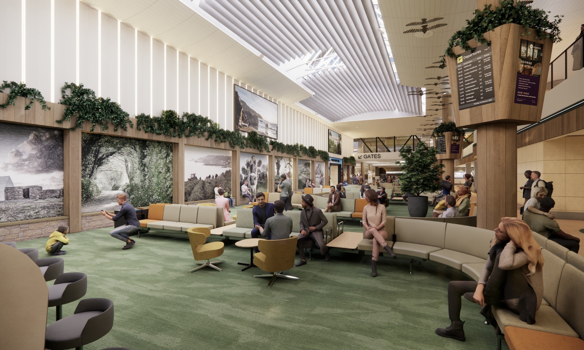 Departure lounge transformation enters “most significant phase”