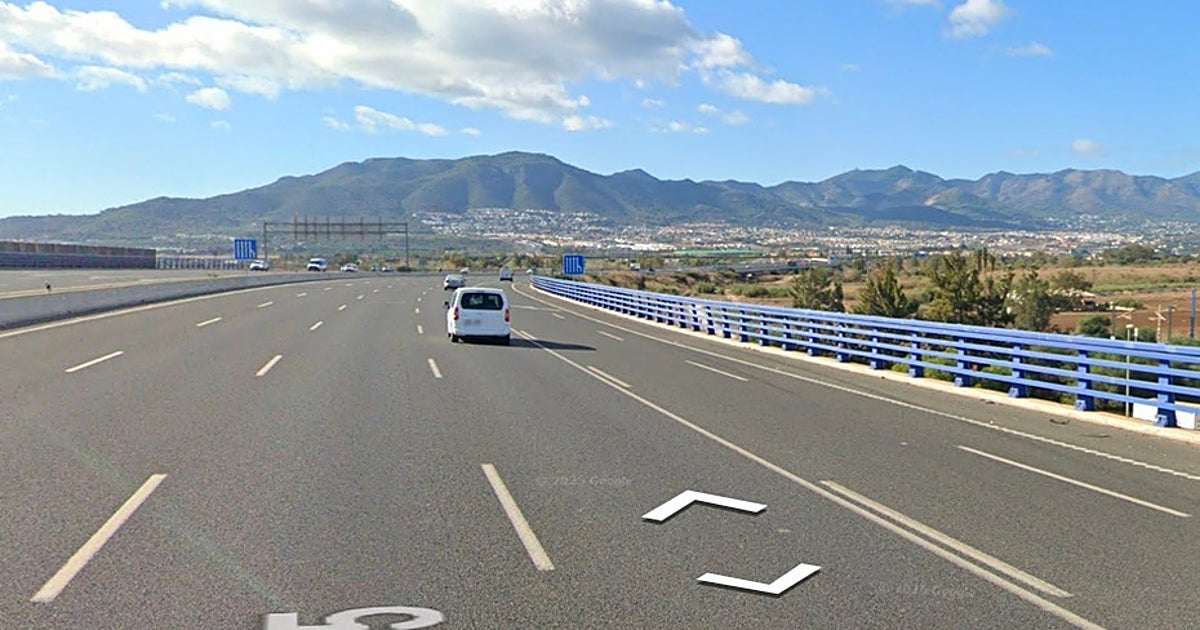 Muere atropellada una persona que iba andando por la A-7 a la altura de Málaga