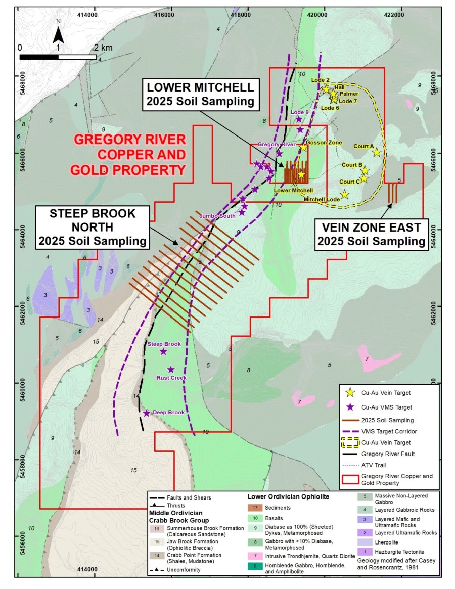 Golden Spike Resources Soil Sampling Outlines Gold-Zinc-Copper-Arsenic Anomalies at Gregory River