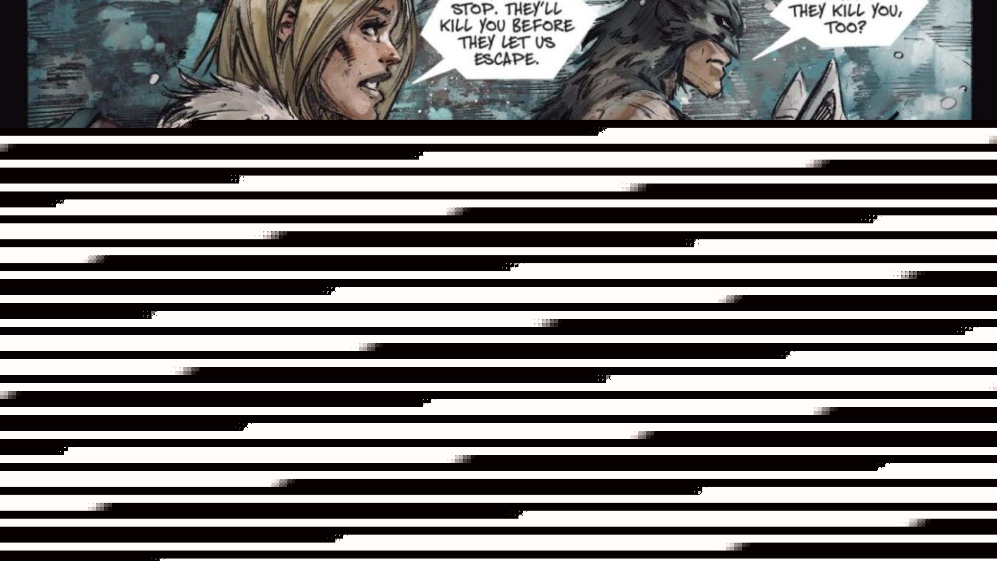 Fire and Ice: Darkwolf #2 Preview: Savage Protection Plan