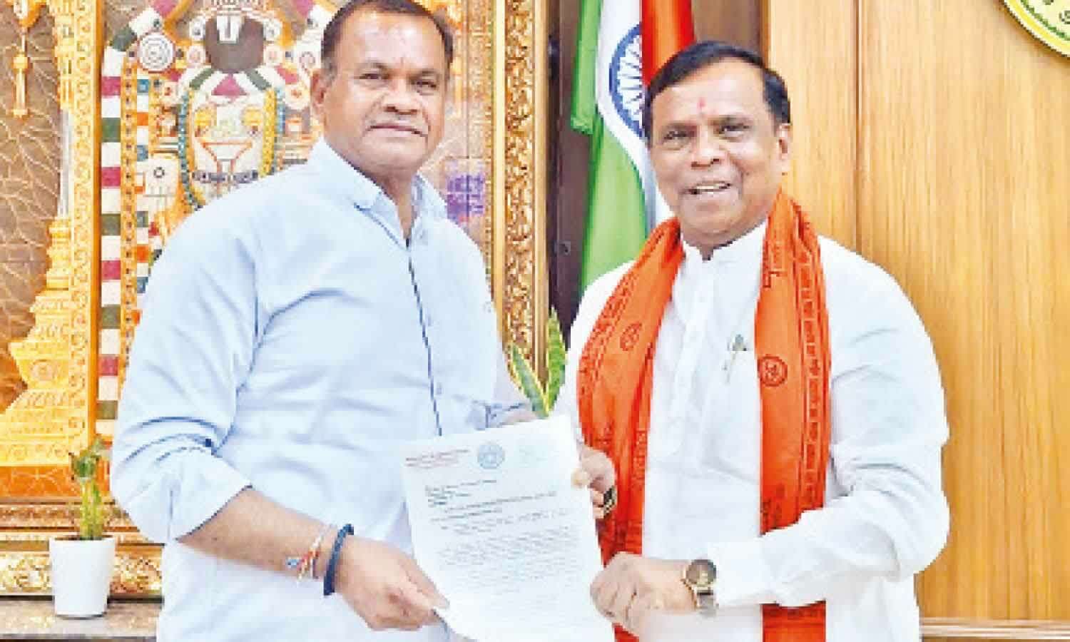 MLA Dhanpal seeks Rs 200 crore push for Nizamabad roads, bridges