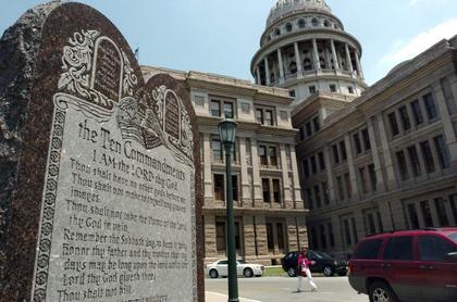 North Texas families sue to block Ten Commandments law, take down displays