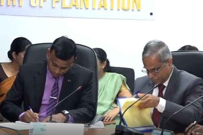 Govt signs agreement with plantation companies to increase estate workers  daily wage
