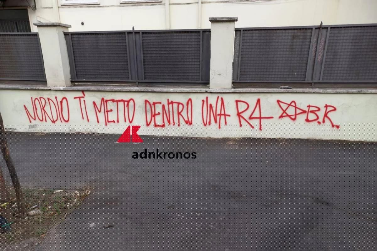 Minacce a Nordio: scritta con simboli Br vicino al Forlanini Roma