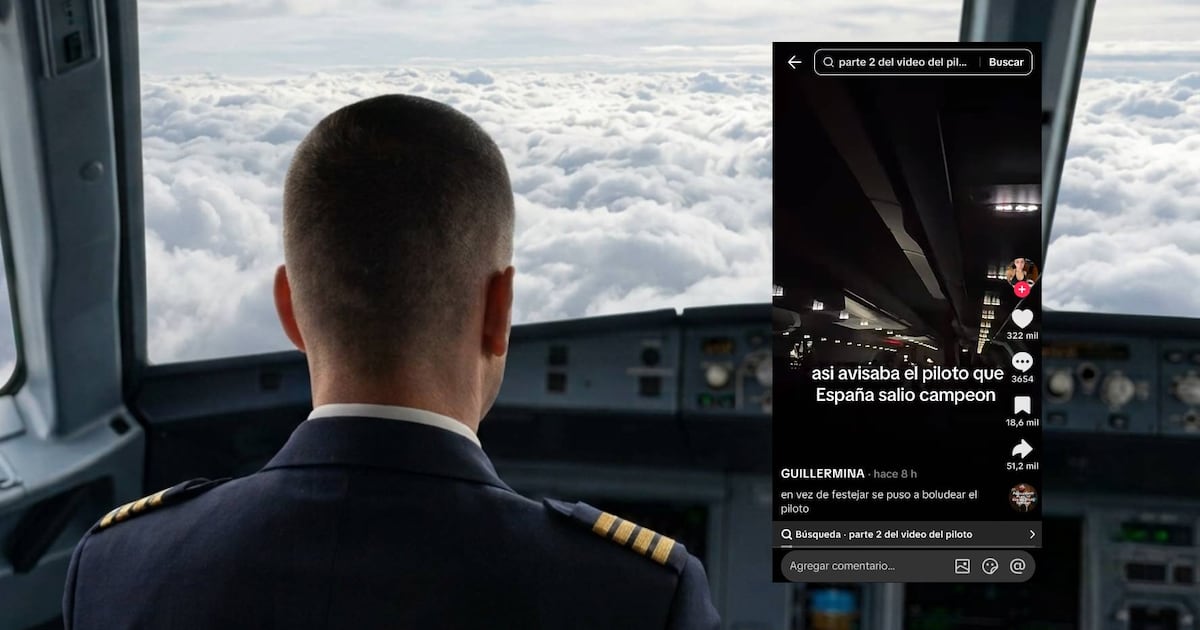 (VIDEO) Piloto de avión trolea a argentinos durante vuelo: Les hace creer que lograron el bicampeonato
