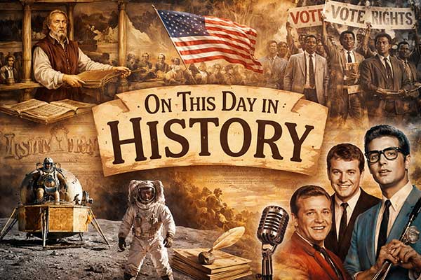 Today in History – August 3, 2026