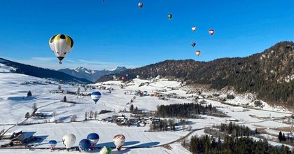 Hoch hinaus - Im Ballon über Tirol