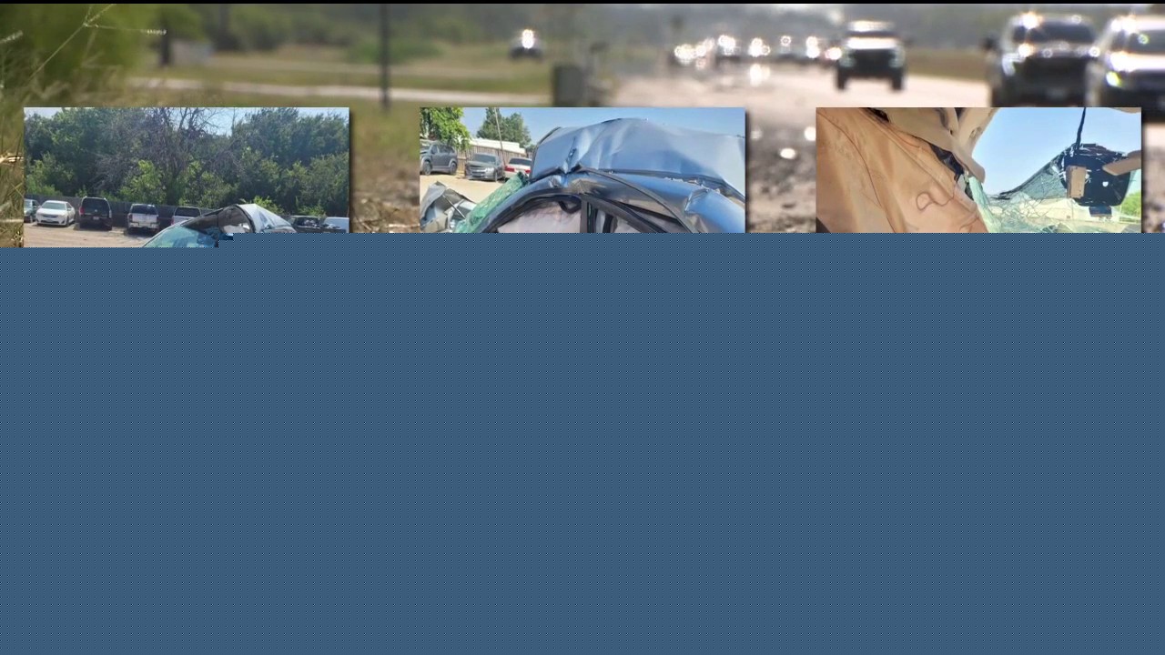 Teen hospitalized after major crash at Justin intersection