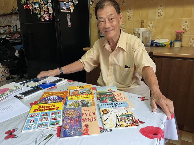 Meet the 88-year-old scooter-riding catechist from Singapore who has brought 2,000 people into church