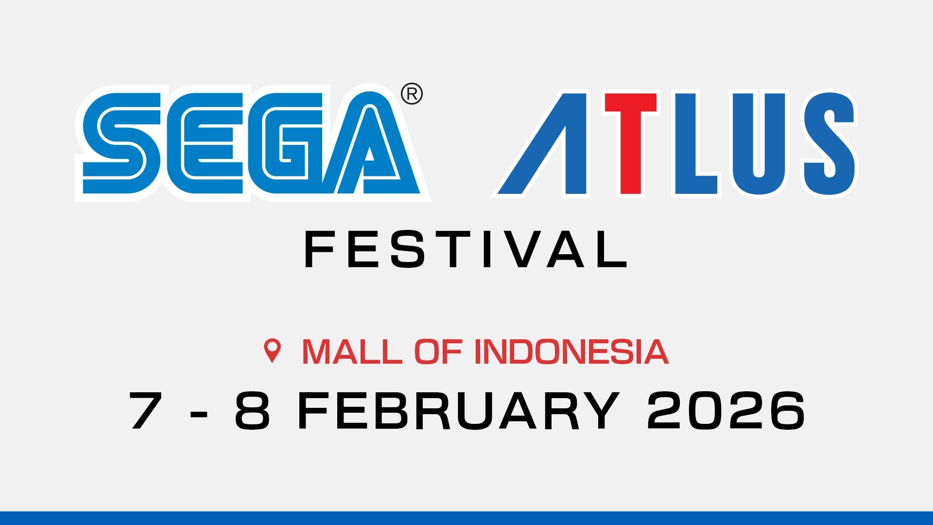 SEGA ATLUS Festival Siap Ramaikan Jakarta Februari 2026 Ini!