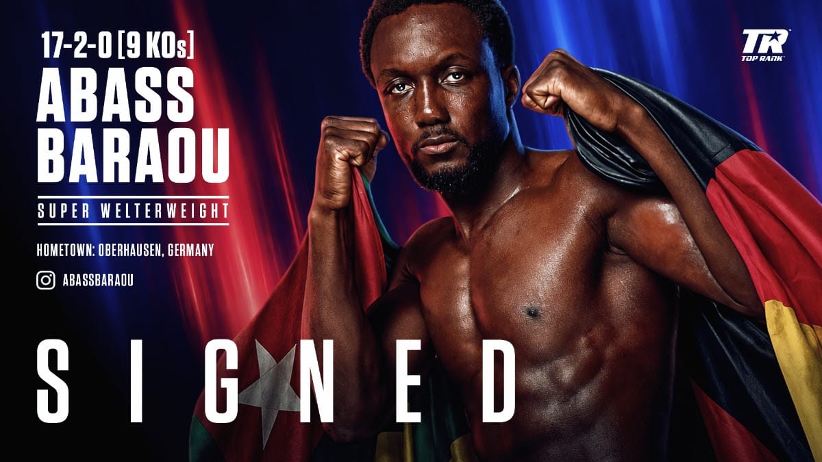 Abass Baraou Isn’t Getting An Easy Start With Top Rank