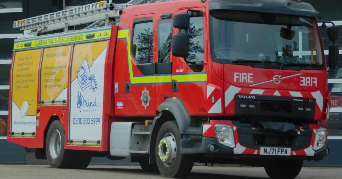 Fire crews rescue casualty and pet from blaze at domestic property