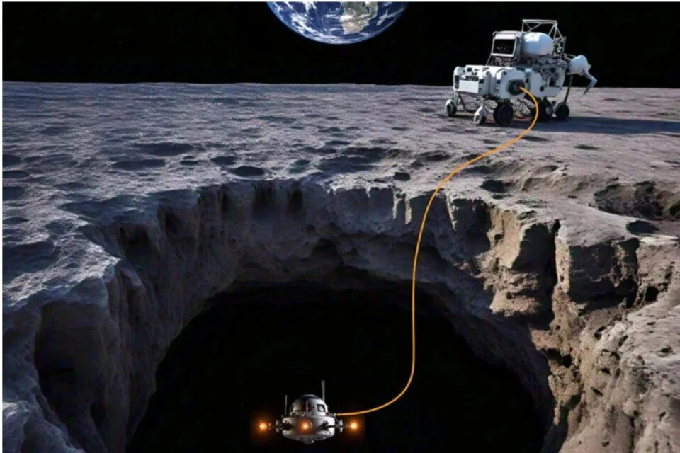 La Nasa quiere enviar un dron a un lugar donde nunca ha llegado nadie en la Luna
