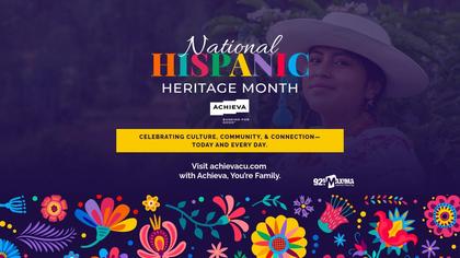 92.5 Maxima y Achieva Celebran el Mes Nacional de la Herencia Hispana