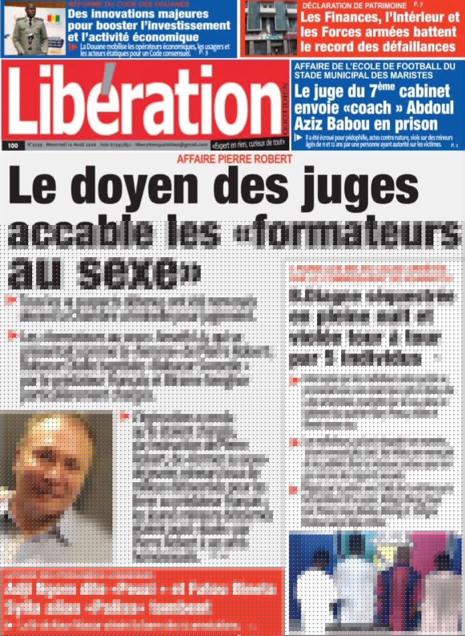 Découvrez les Unes des journaux sénégalais du mercredi 12 août 2026