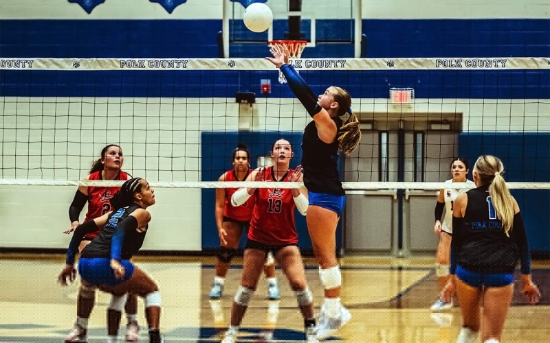 VOLLEYBALL: Wolverines race past Cavaliers in season opener