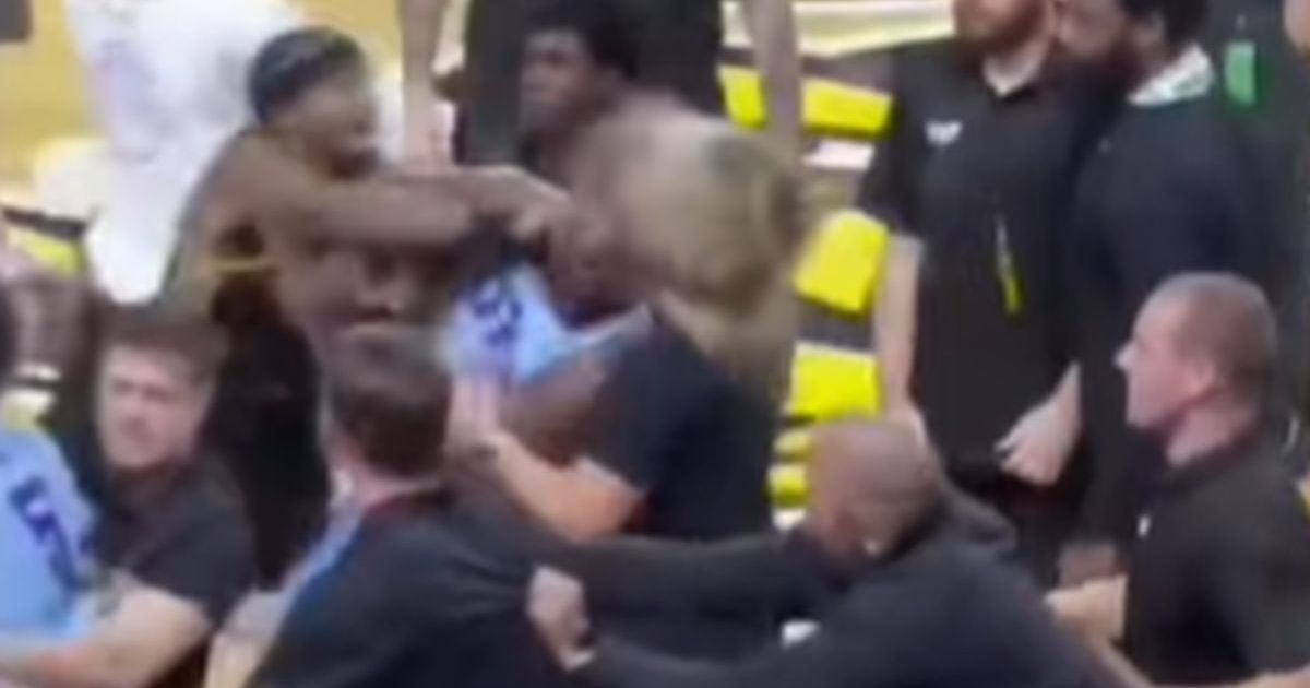 Strašne scene u SAD! Udarili ženu tokom masovne tuče na košarkaškom meču, slomljen joj nos na nekoliko mesta