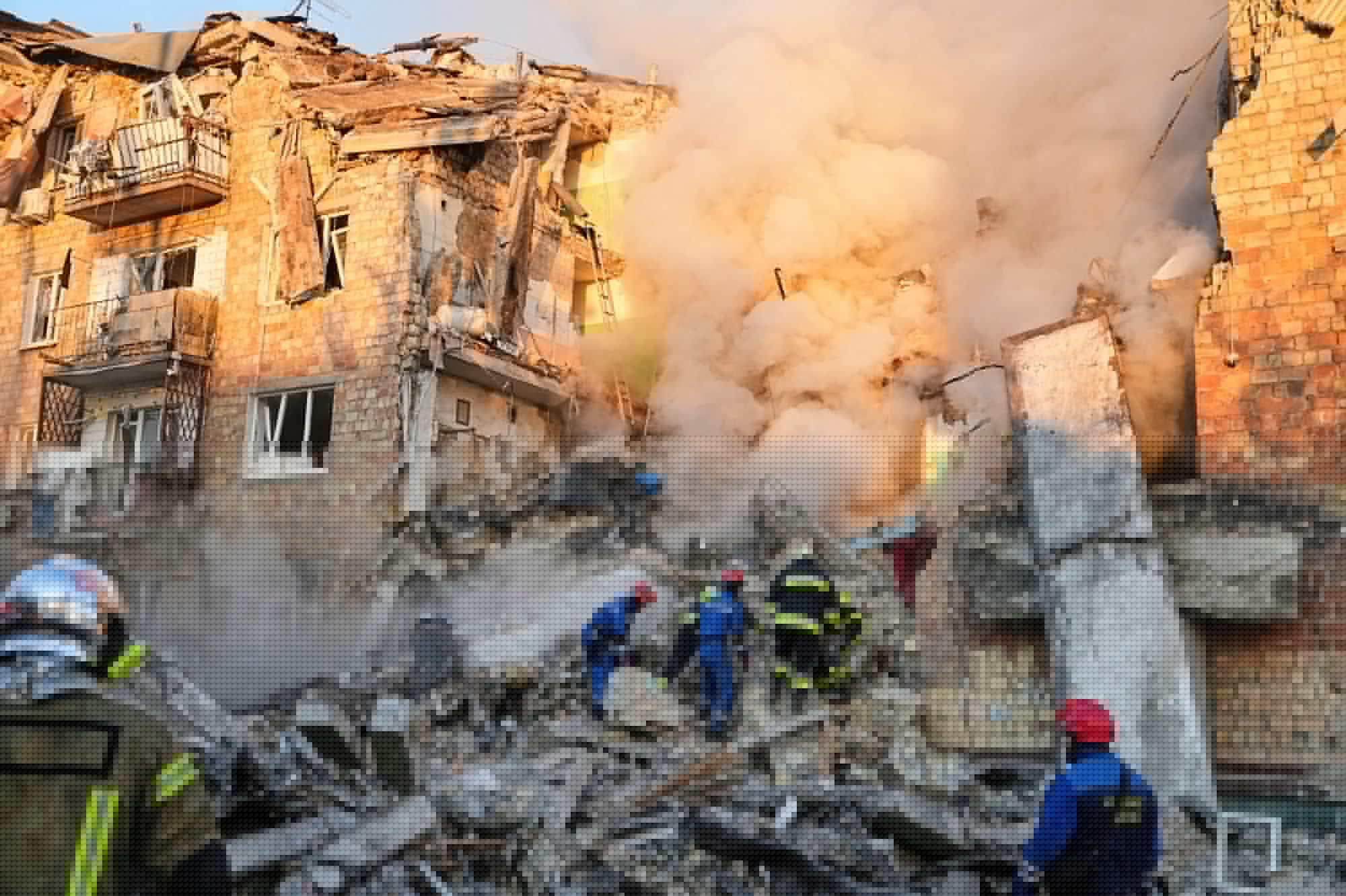 Two children among dead in Russian drone attack on Kyiv, dozens injured