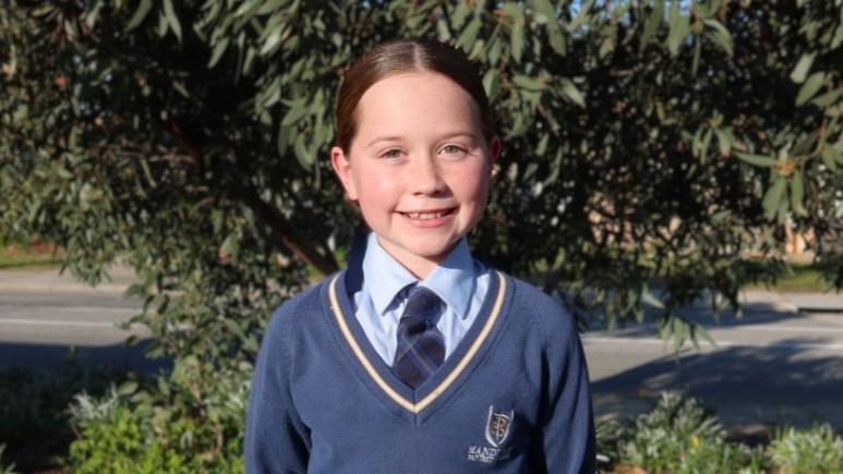 Mandurah student Mia May in running for Fred Hollows Foundation Humanity Award
