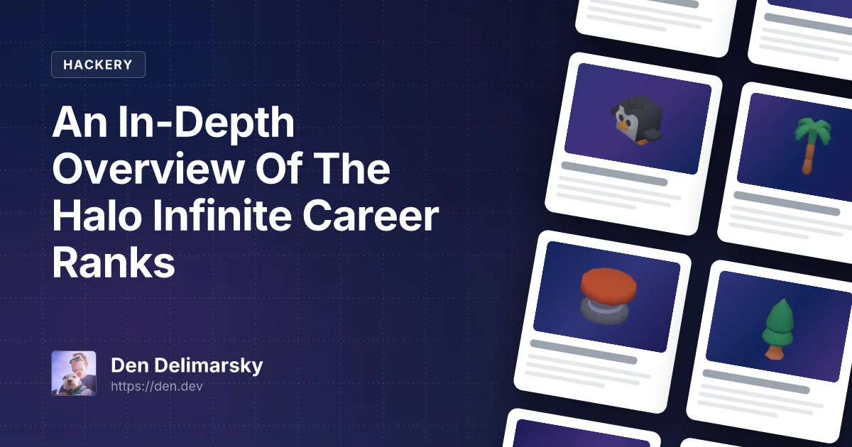 An In-Depth Overview Of The Halo Infinite Career Ranks