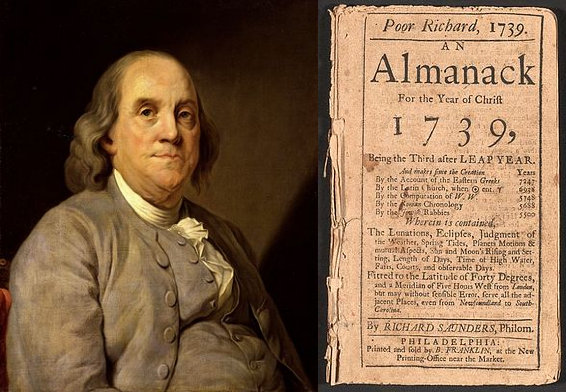 Comment on A Bit of Wisdom from the 1740 Poor Richard’s Almanac (American Dream Origins Day Eight) by Anonymous
