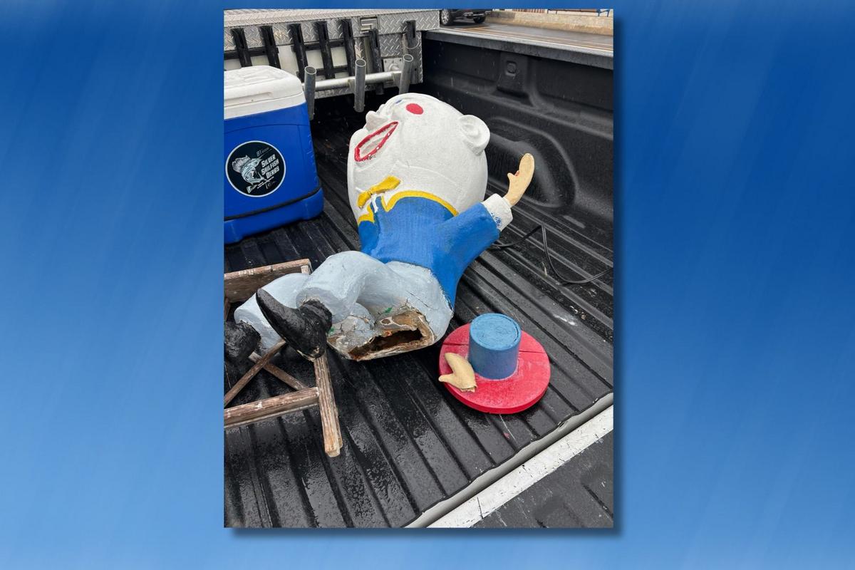 Humpty Dumpty vandalism suspect charged