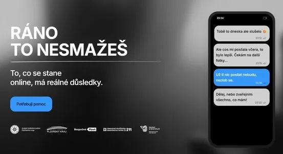 To se mně nestane. Plzeň podporuje kampaň proti online predátorům