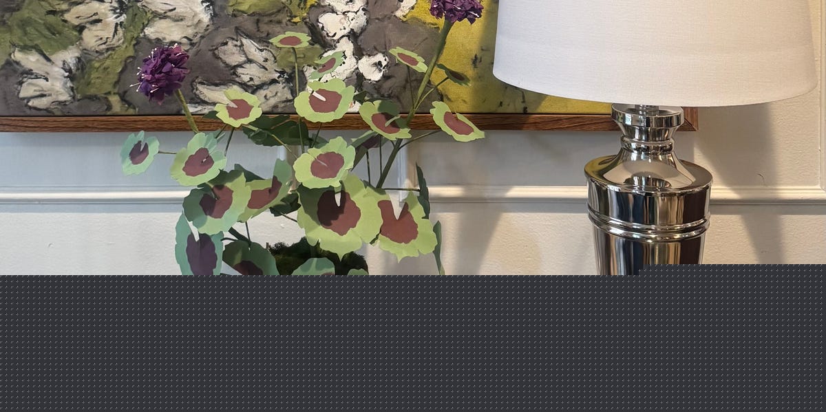 This Vintage-Inspired Home Depot Lamp Gives My Living Room Ralph Lauren Style for Just $56