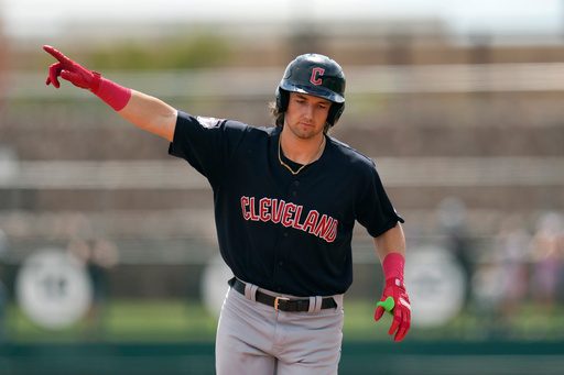 Chase DeLauter could make debut in postseason, included on Guardians Wild Card Series roster