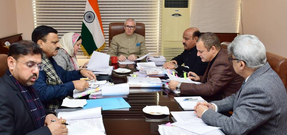 CM Omar Abdullah to Chair Jammu Kashmir Cabinet Meeting on August 4