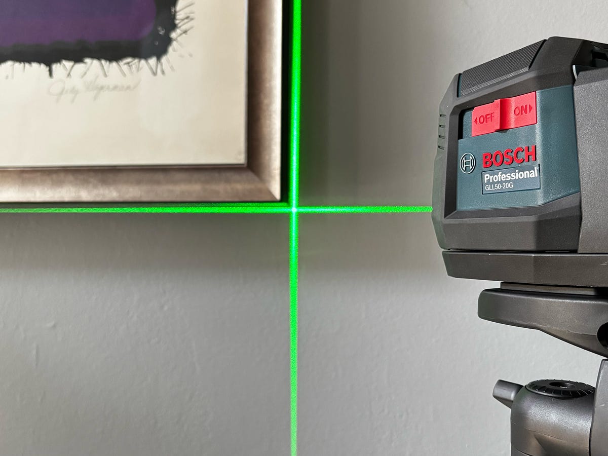 This Bosch Laser Level’s Green Beam Makes It Easier to Use Than Most. Here’s Why.