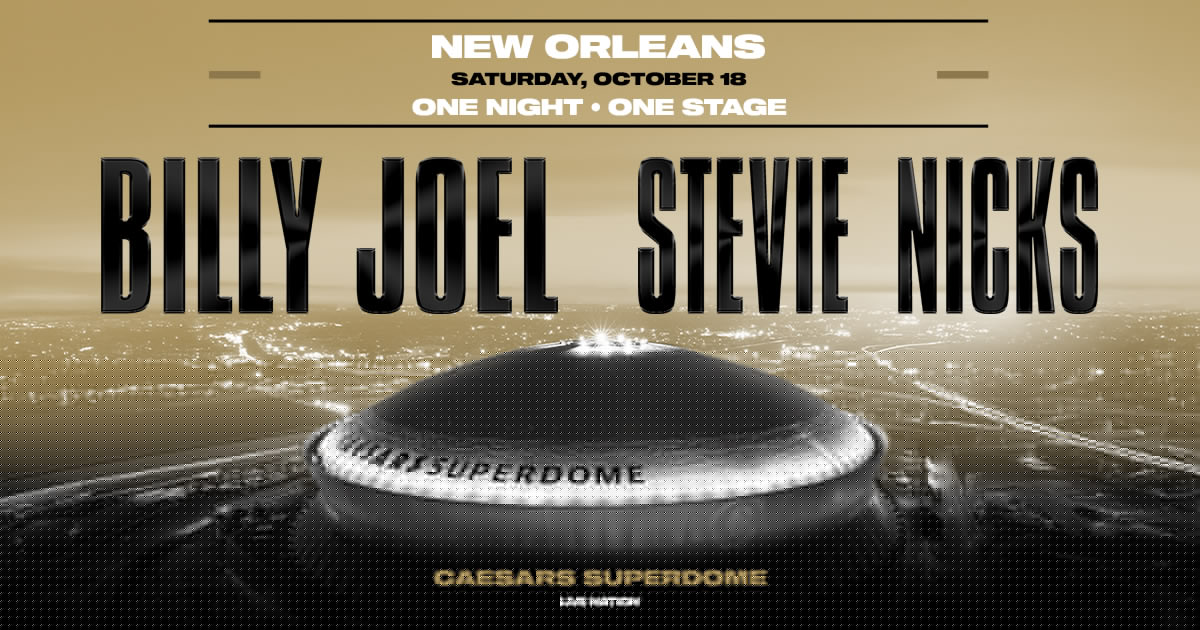 Billy Joel Cancels All Tour Dates, Including New Orleans Show with Stevie Nicks, Amid Health Battle