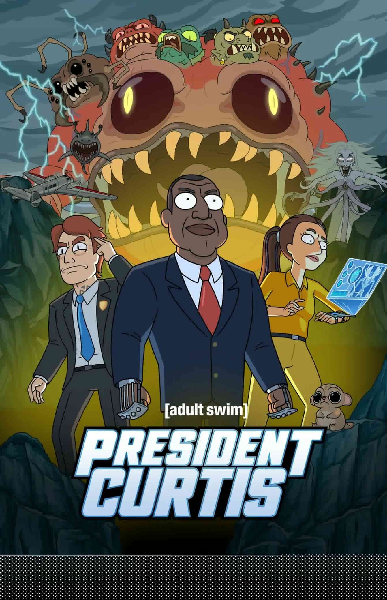 President Curtis Takes Center Stage in New Rick and Morty Content