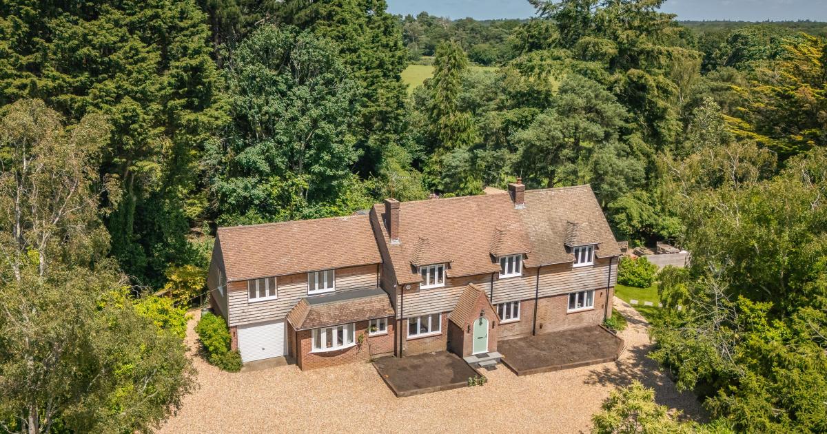 Take a look inside this £2.2m home for sale next to New Forest nature reserve