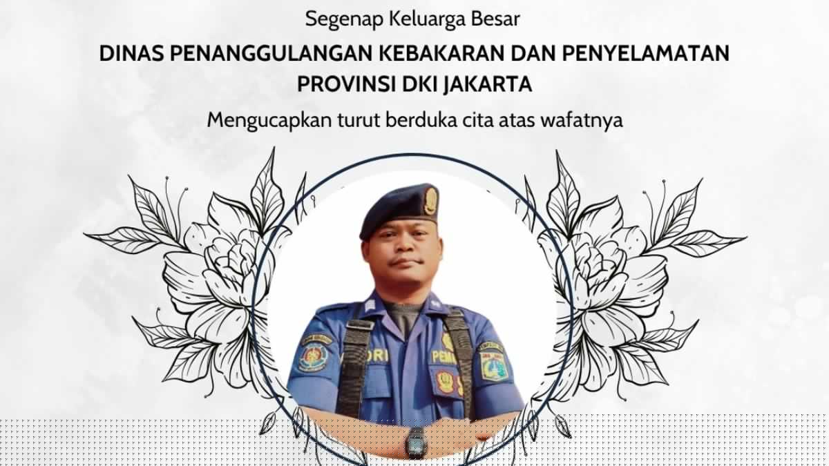 Petugas Damkar Gugur Saat Bertugas Dapat Kenaikan Pangkat Luar Biasa