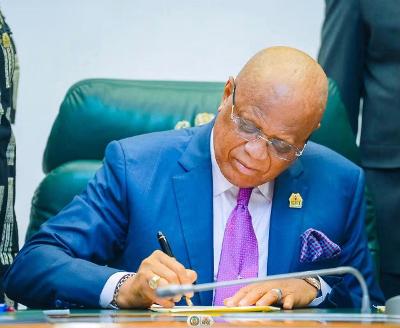 Akwa Ibom Governor Signs 14 Bills into Law