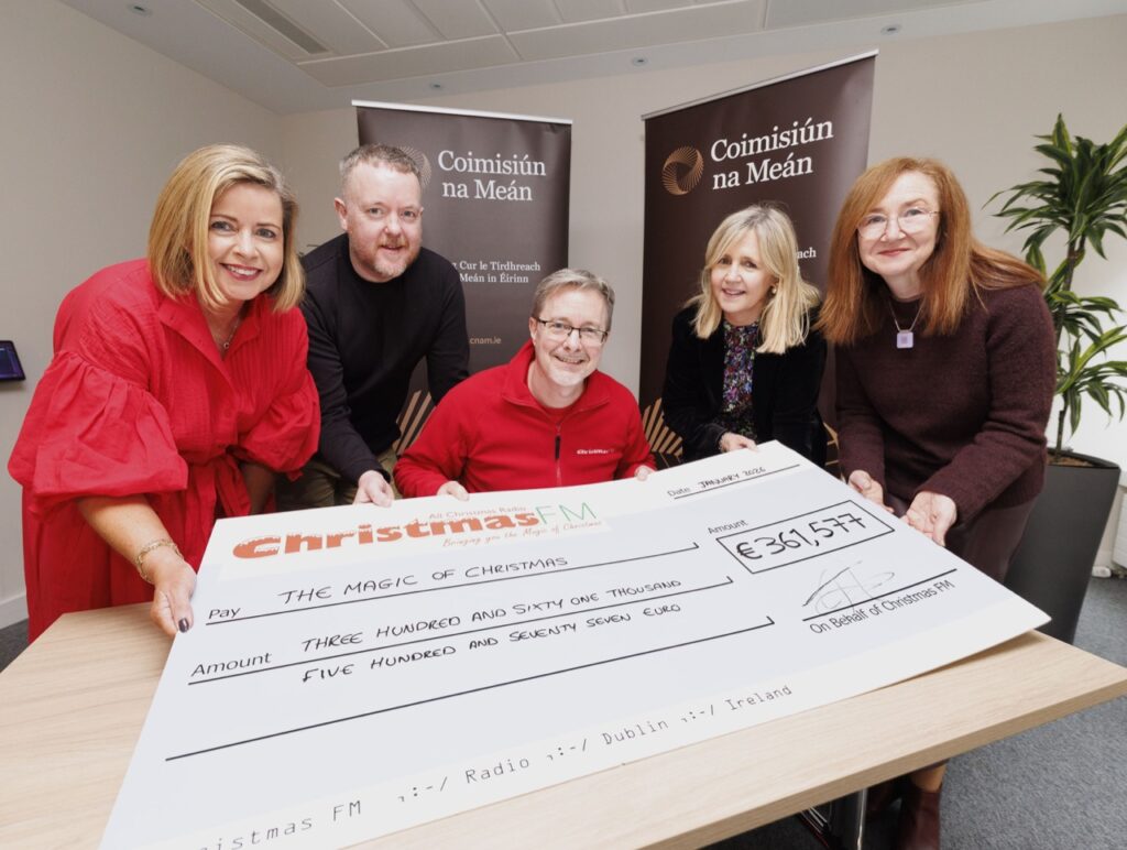 Christmas FM passes €4.3m raised for charity