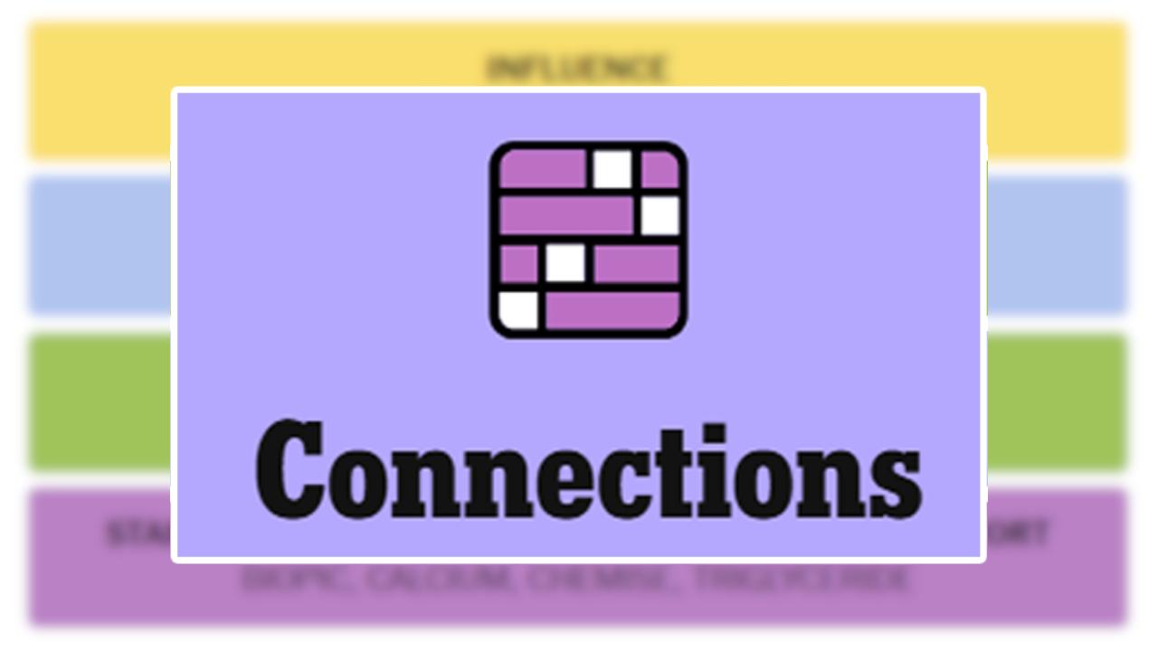 NYT ‘Connections’ Hints And Answers For Sunday, August 9