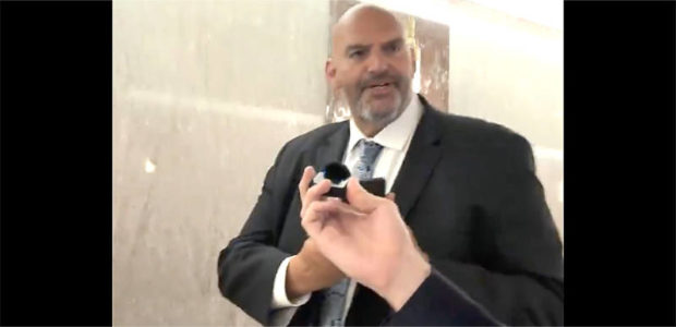 HILARIOUS VIDEO – John Fetterman responds to anti-Israel reporter and it’s AWESOME