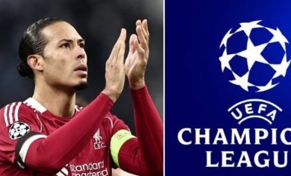 Van Dijk futet në histori të UEFA Champions League