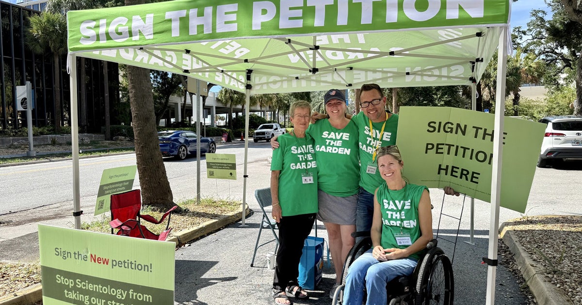 Save the Garden seeking signatures to challenge Scientology street vote