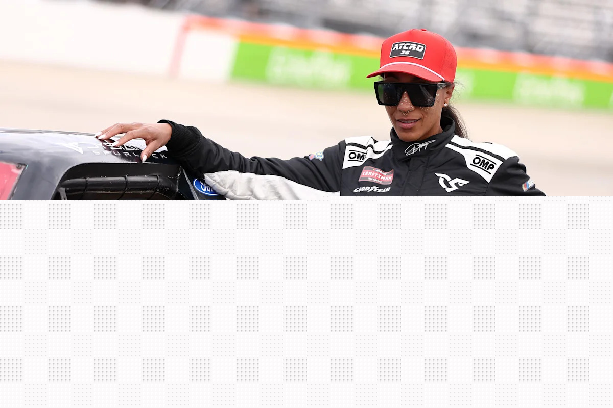 Dystany Spurlock, NASCAR's first Black woman driver, to race at Richmond