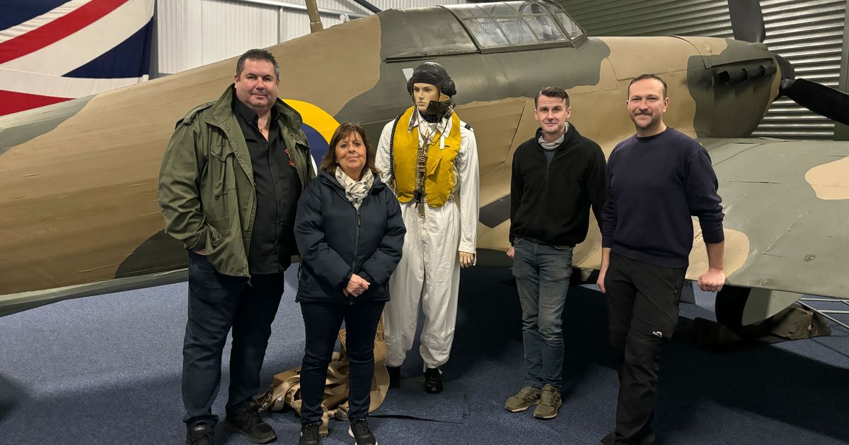 First look inside new Hawker Hurricane display at Second World War museum in Boston